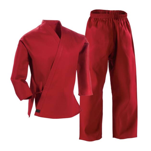 Red Karate Suit