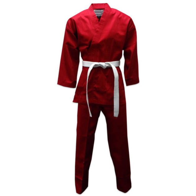 Red Judo Suit